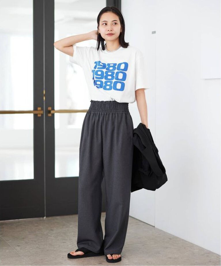 JOURNAL STANDARD「《追加3》ウールライクストレッチワイドパンツ」|その他|