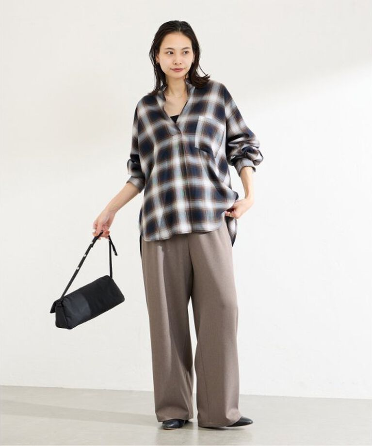 JOURNAL STANDARD「《追加3》ウールライクストレッチワイドパンツ」|その他|