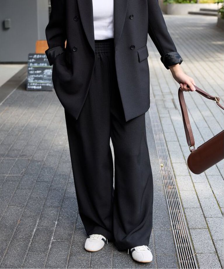 JOURNAL STANDARD「《追加3》ウールライクストレッチワイドパンツ」|その他|