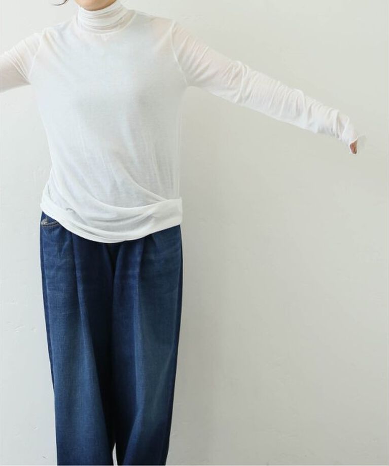 journal standard luxe「シアージャージ タートルネックプルオーバー」|Tシャツ・カットソー|