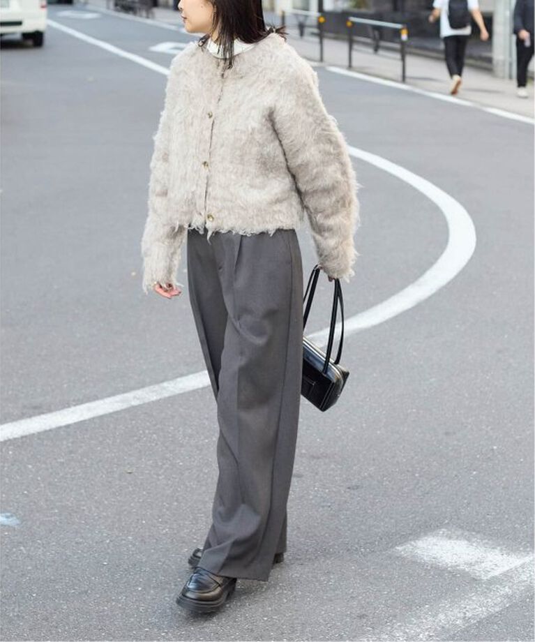 JOURNAL STANDARD「《追加3》ウールライクストレッチスラックス」|スラックス|
