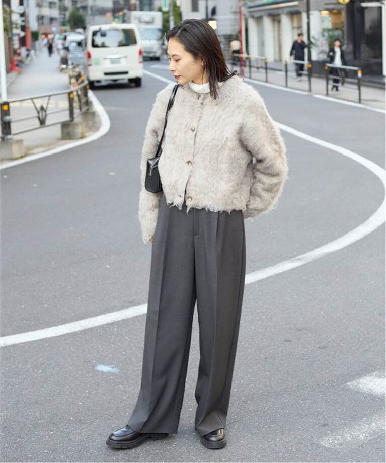 JOURNAL STANDARD「《追加3》ウールライクストレッチスラックス」|スラックス|