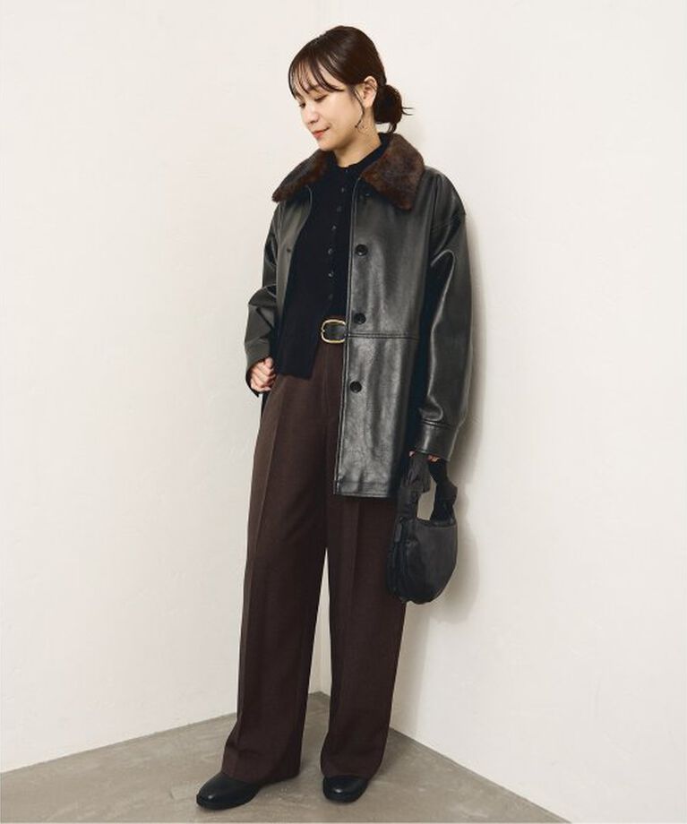 JOURNAL STANDARD「《追加3》ウールライクストレッチスラックス」|スラックス|