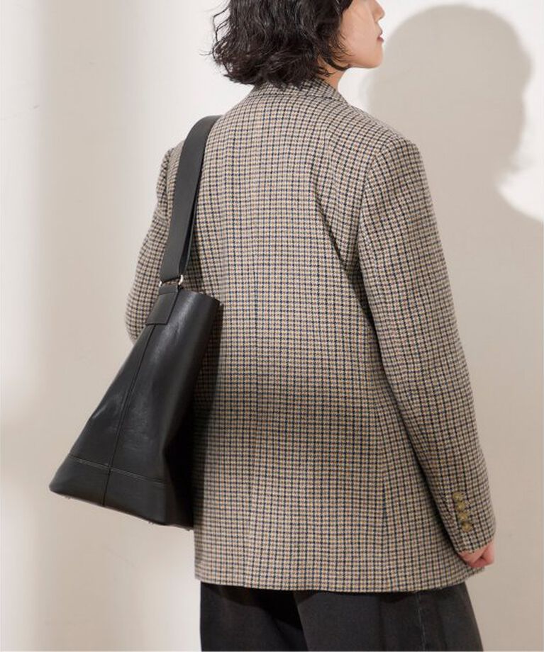 journal standard L'essage「チェックヘリンボーンブレザー」|テーラードジャケット|