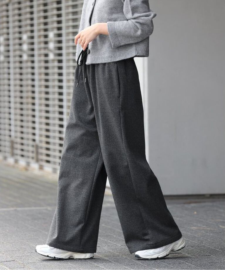 JOURNAL STANDARD relume「起毛アソートイージーパンツ」|スラックス|ブラック A