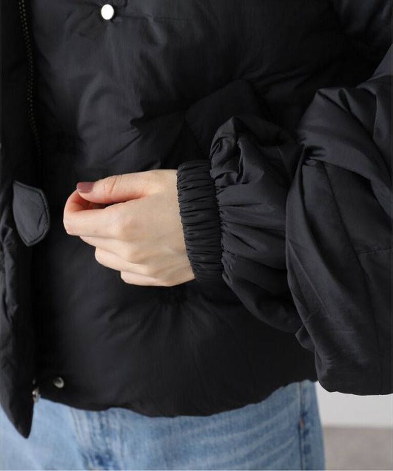 Oriens JOURNAL STANDARD「【GANNI / ガニー】Nylon Tech Puffer Short Jacket F9546」|ダウン|