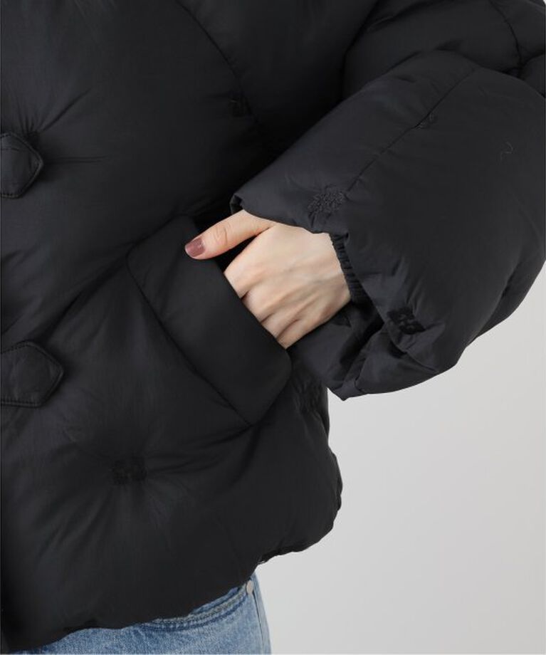 Oriens JOURNAL STANDARD「【GANNI / ガニー】Nylon Tech Puffer Short Jacket F9546」|ダウン|