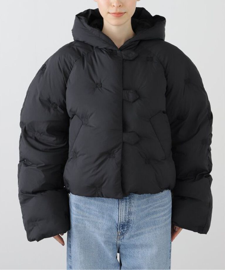 Oriens JOURNAL STANDARD「【GANNI / ガニー】Nylon Tech Puffer Short Jacket F9546」|ダウン|