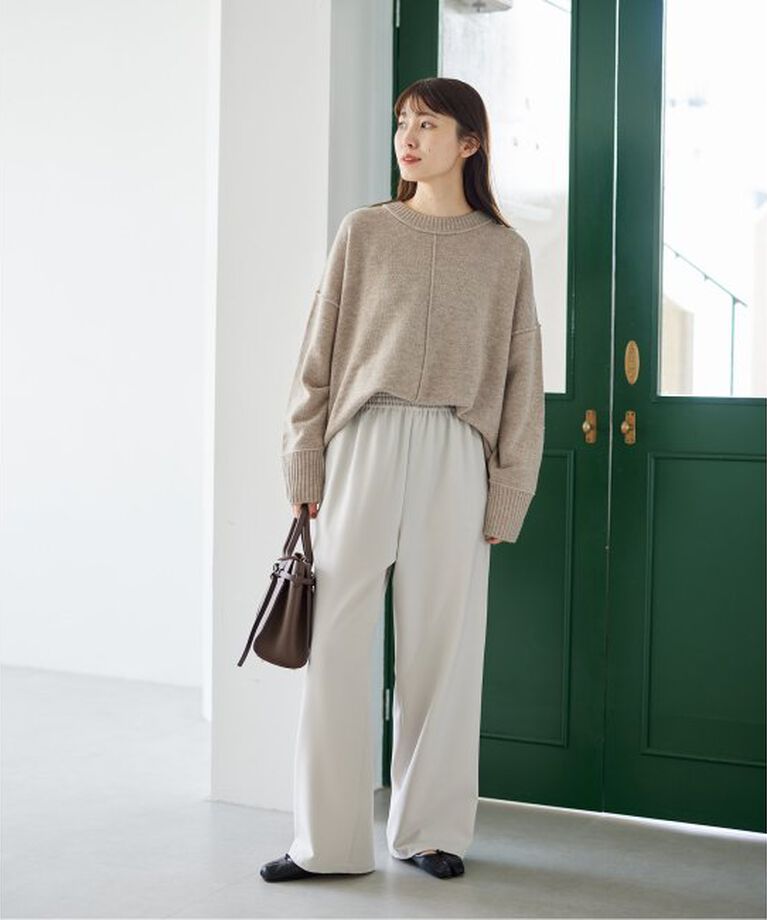 JOURNAL STANDARD「《追加5》ウールライクストレッチワイドパンツ」|その他|