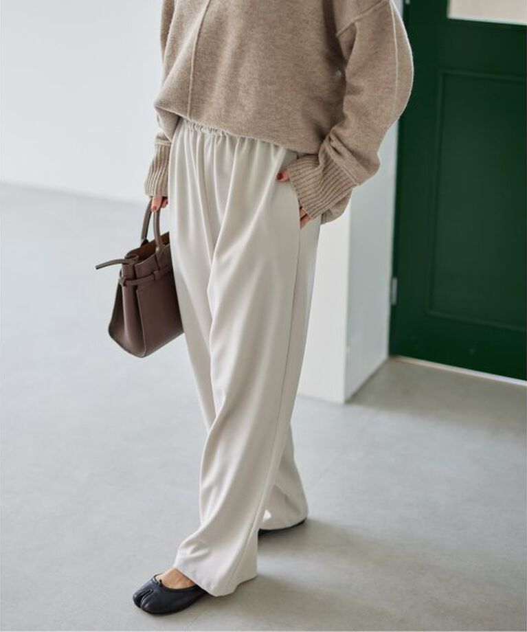 JOURNAL STANDARD「《追加5》ウールライクストレッチワイドパンツ」|その他|
