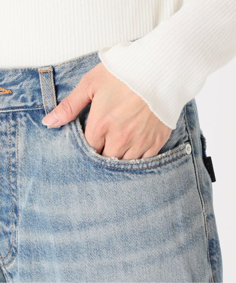 journal standard L'essage「【HAIKURE/ハイクル】BETHANY ASIAN FIT ICONIC BLUE：デニム」|デニム|
