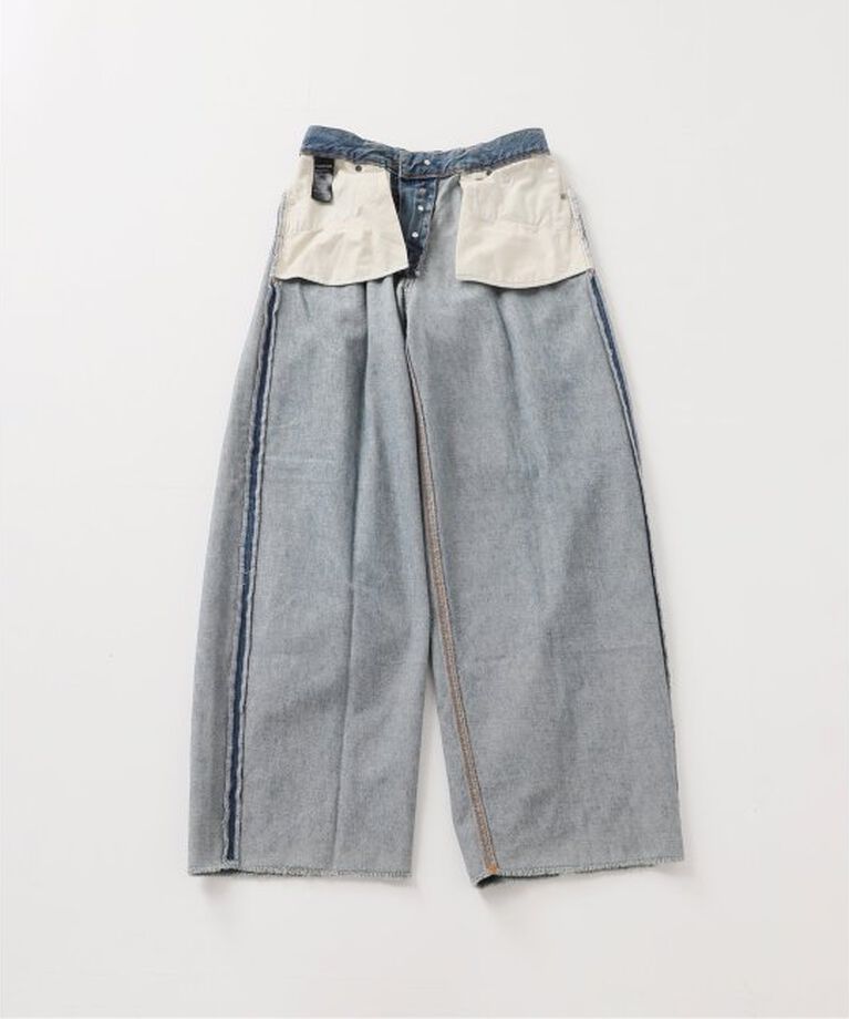 journal standard L'essage「【HAIKURE/ハイクル】BETHANY ASIAN FIT ICONIC BLUE：デニム」|デニム|