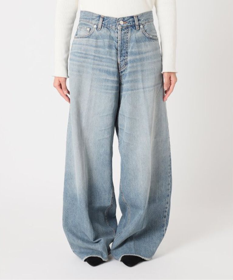 journal standard L'essage「【HAIKURE/ハイクル】BETHANY ASIAN FIT ICONIC BLUE：デニム」|デニム|