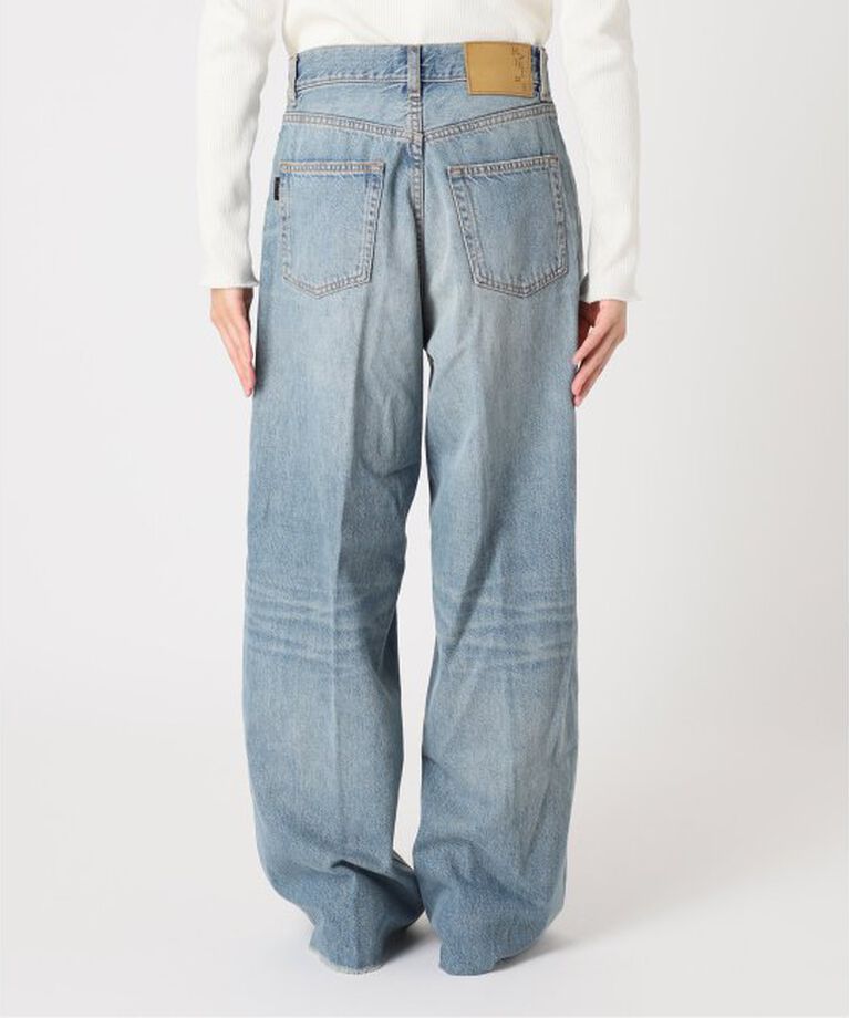 journal standard L'essage「【HAIKURE/ハイクル】BETHANY ASIAN FIT ICONIC BLUE：デニム」|デニム|