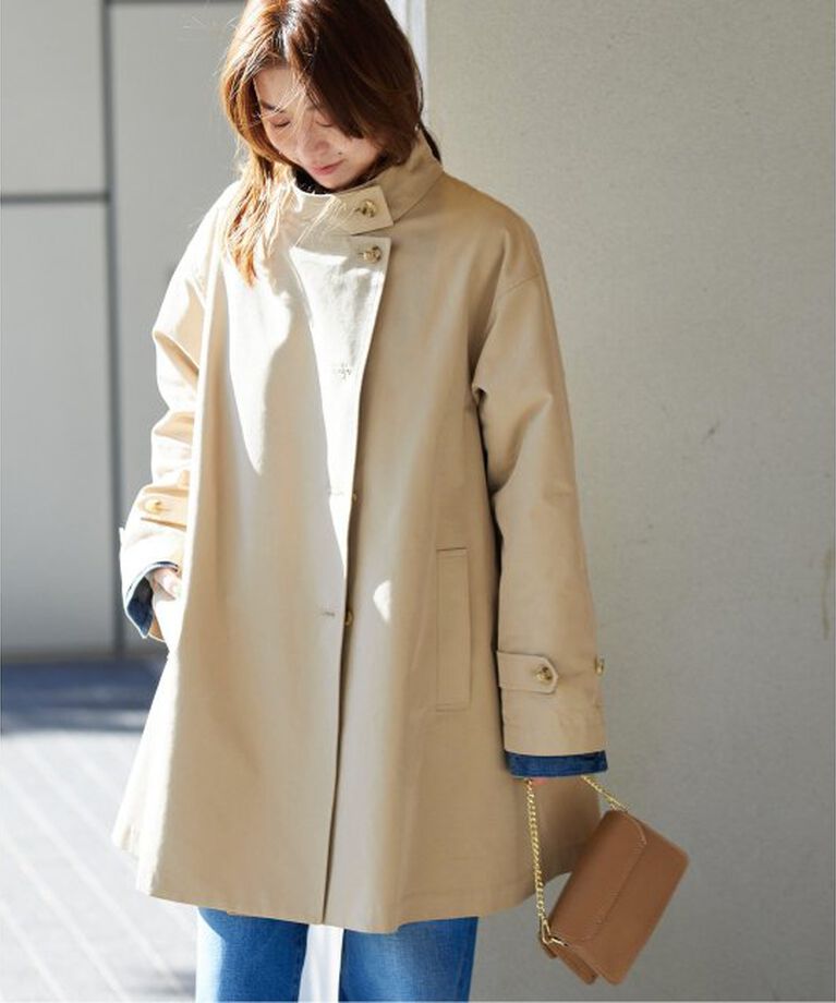 JOURNAL STANDARD relume「《追加》スタンドポンチョコート」|トレンチコート|