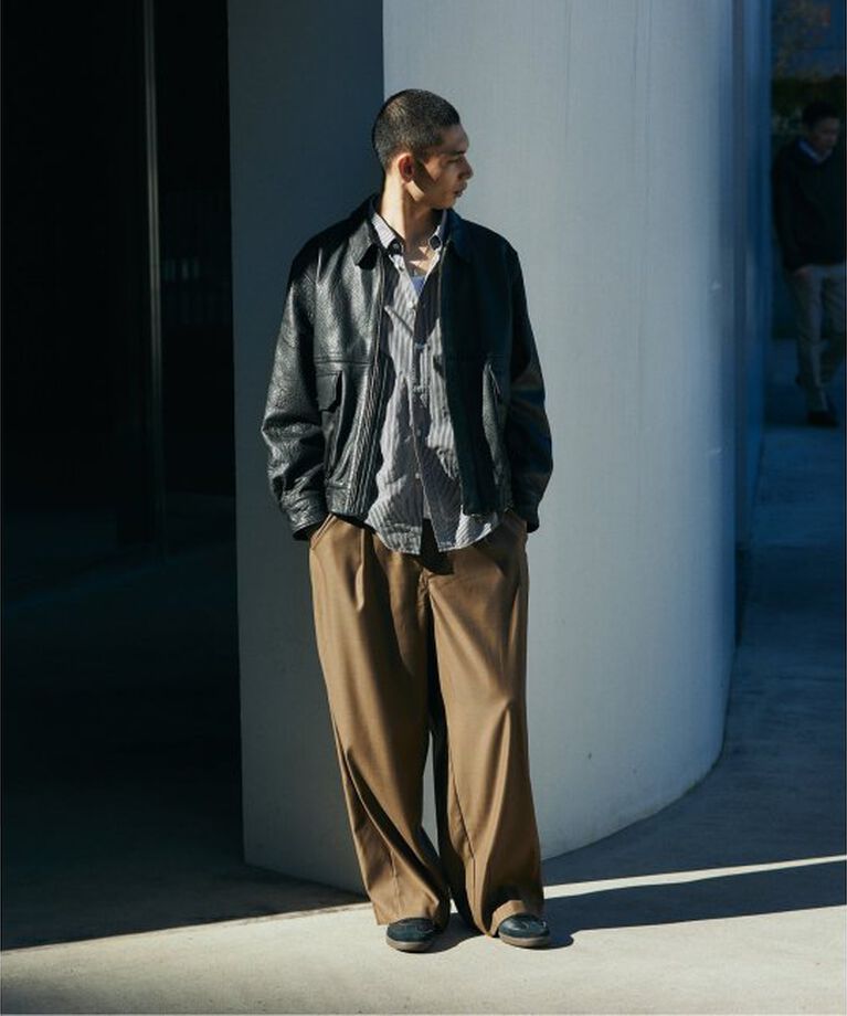 JOURNAL STANDARD「TR モダンワイドスラックス」|スラックス|
