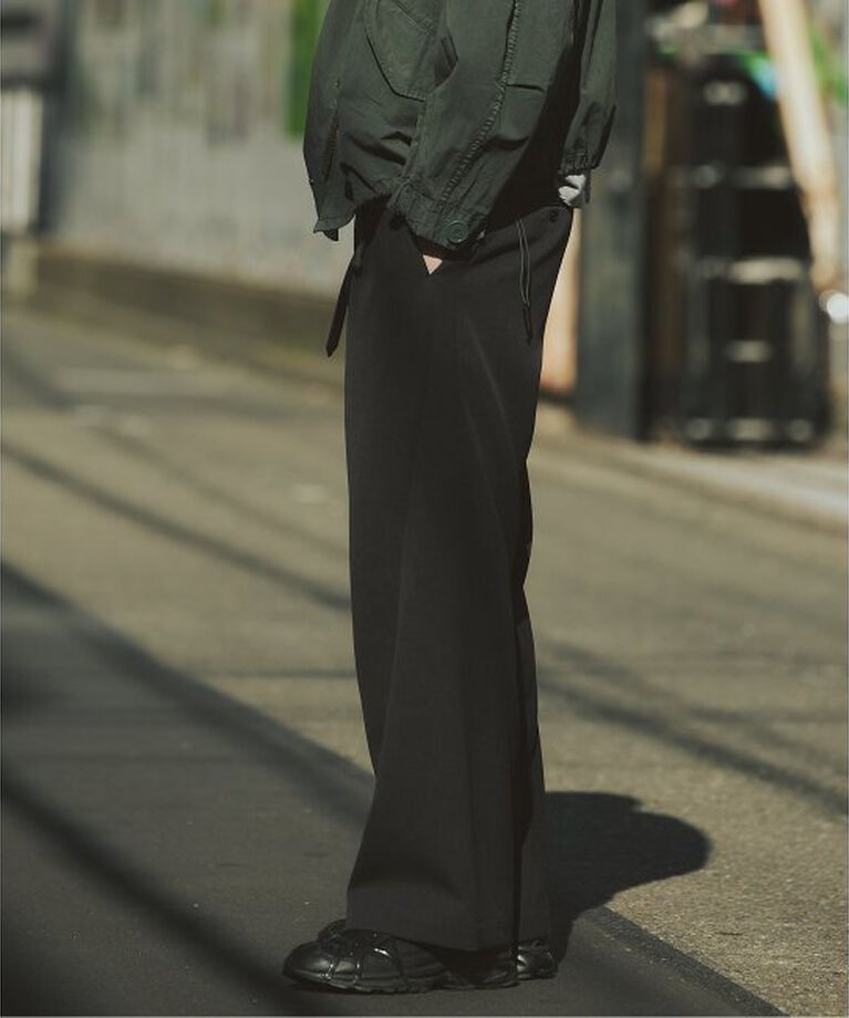 JOURNAL STANDARD「ベルテッド ワイドスラックスパンツ」|スラックス|