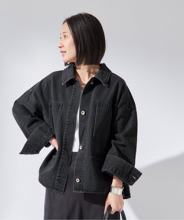 journal standard L'essage「デニムジャケット」|デニムジャケット|ブラック