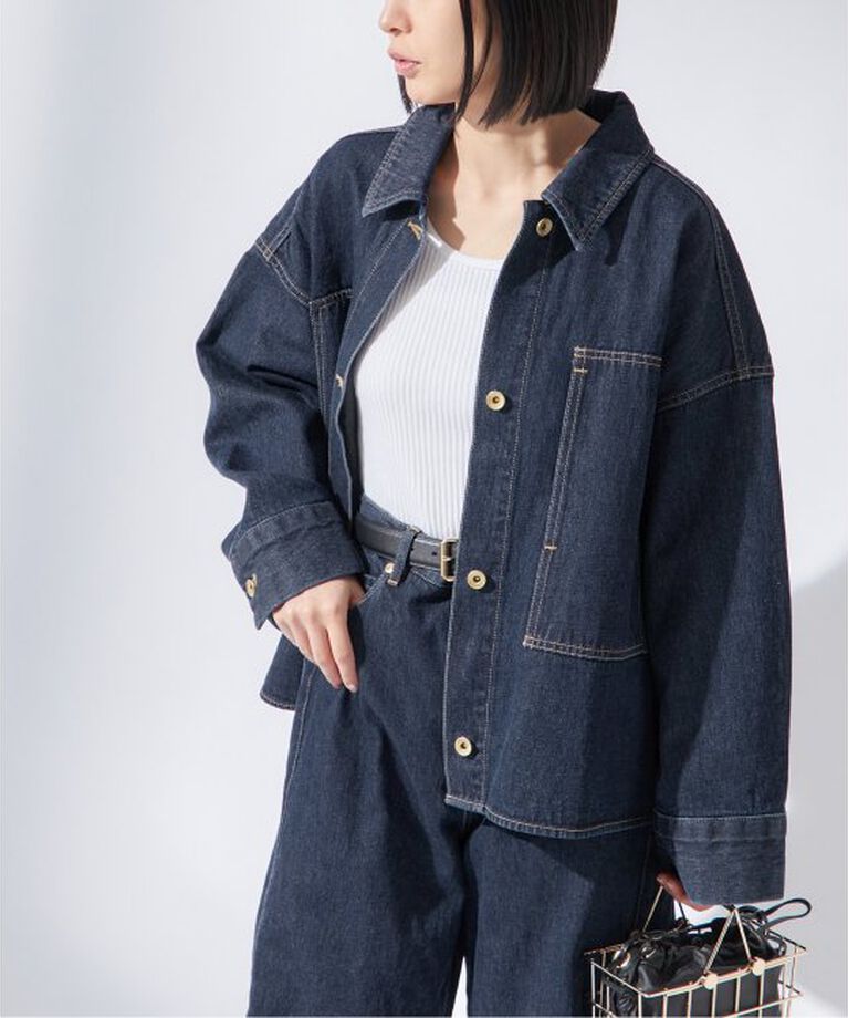 journal standard L'essage「デニムジャケット」|デニムジャケット|ネイビー