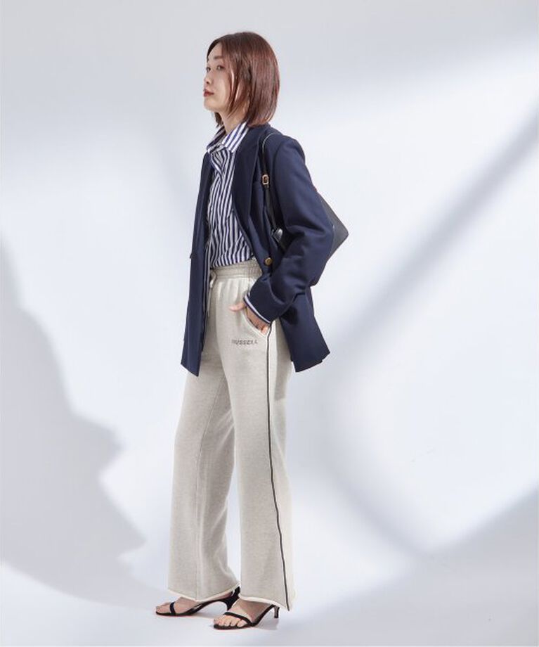 journal standard L'essage「《別注》【RUSSELL ATHLETIC】HIGH COTTON ラインパンツ：スウェットパンツ」|その他|