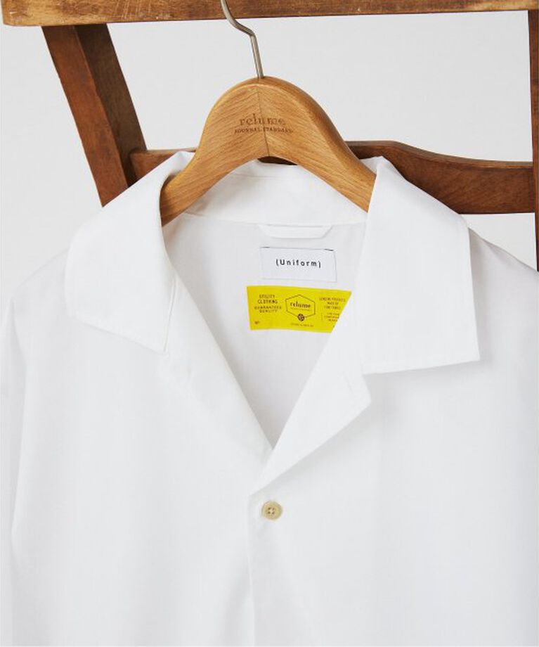 JOURNAL STANDARD relume「”UNIFORM” ユーティリティー オープンカラーシャツ」|シャツ・ブラウス|