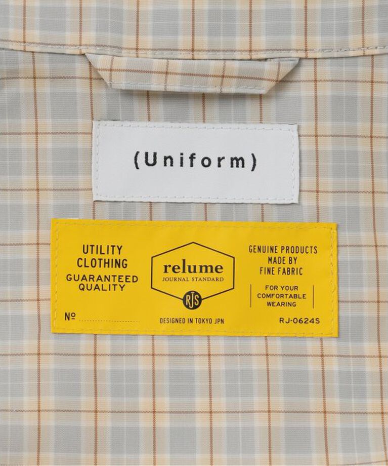 JOURNAL STANDARD relume「”UNIFORM” ユーティリティー オープンカラーシャツ」|シャツ・ブラウス|