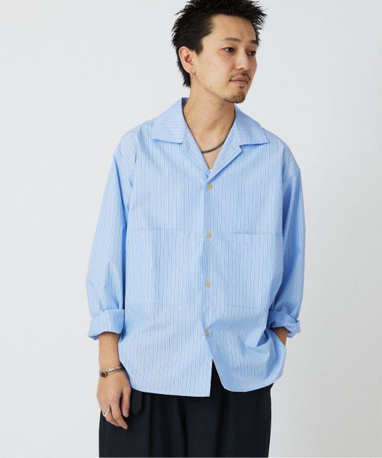 JOURNAL STANDARD relume「”UNIFORM” ユーティリティー オープンカラーシャツ」|シャツ・ブラウス|