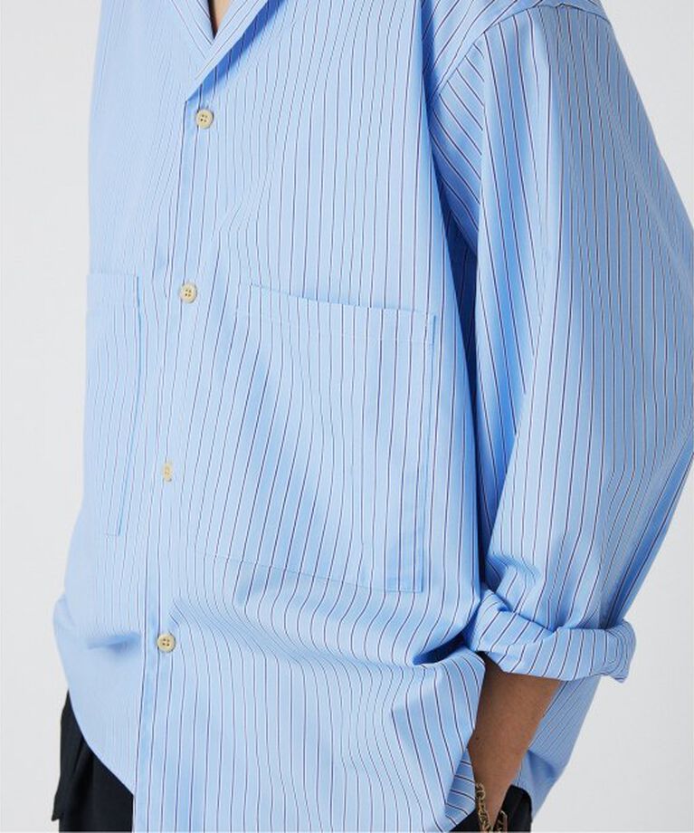 JOURNAL STANDARD relume「”UNIFORM” ユーティリティー オープンカラーシャツ」|シャツ・ブラウス|