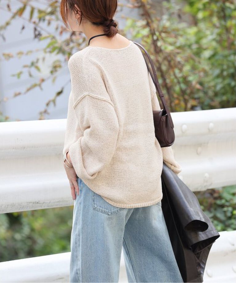 JOURNAL STANDARD「《追加2》テープヤーンDROPプルオーバー」|ニット・セーター|