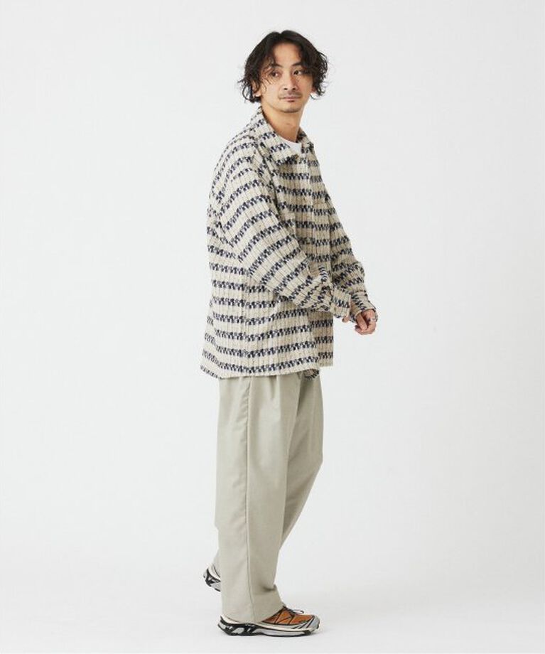 JOURNAL STANDARD relume「ファンシーツイード CPOシャツジャケット」|シャツ・ブラウス|