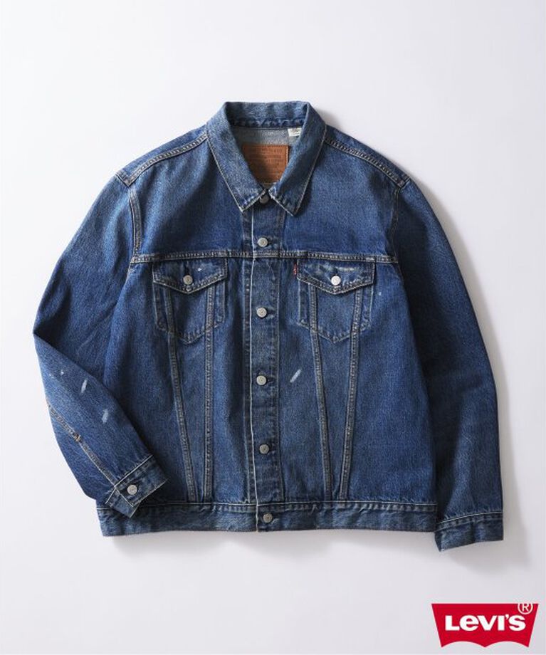 JOURNAL STANDARD「LEVI’S(R) / リーバイス(R) 別注 TYPE III TRUCKER JACKET Selvedge INDIGO」|デニムジャケット|ネイビー B
