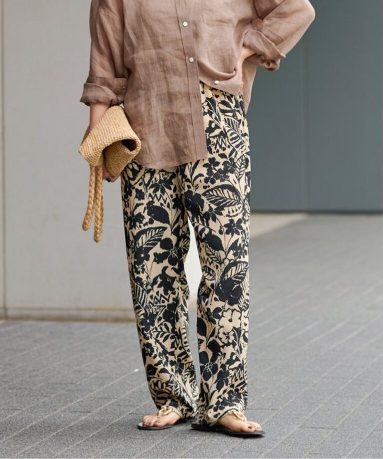 JOURNAL STANDARD relume「ボタニカルプリントパンツ」|その他|