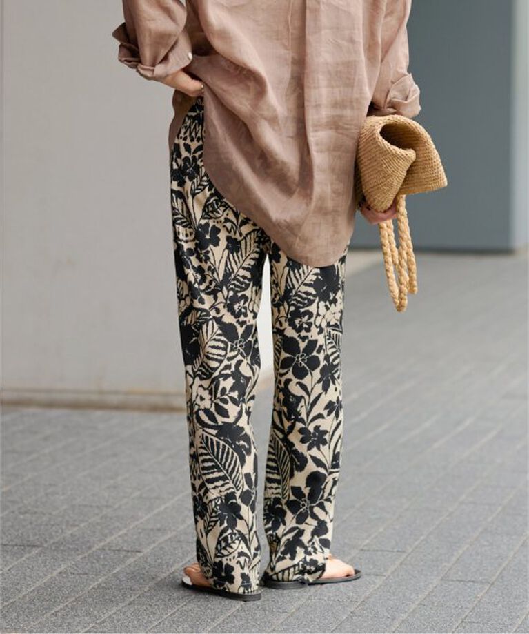 JOURNAL STANDARD relume「ボタニカルプリントパンツ」|その他|