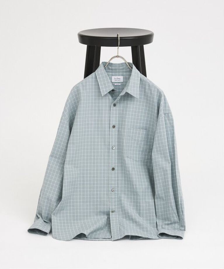 JOURNAL STANDARD「STILL AUTHENTIC / スティルオーセンティック レギュラーカラーシャツ」|シャツ・ブラウス|ブルー
