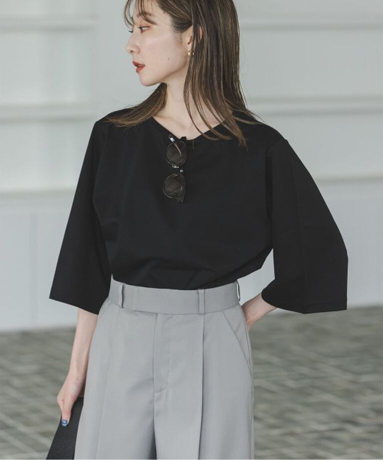 NOBLE「Room no.8/ルームエイト スーピマコットンハーフスリーブTEE」|Tシャツ・カットソー|