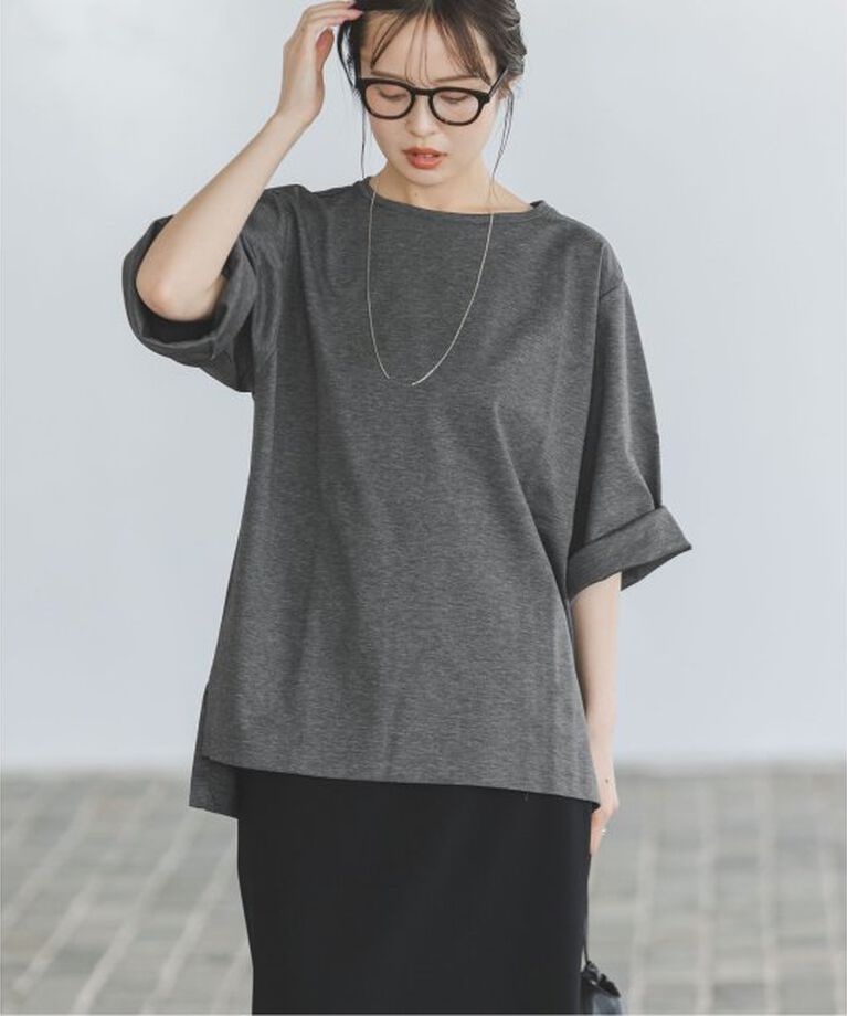 NOBLE「Room no.8/ルームエイト スーピマコットンハーフスリーブTEE」|Tシャツ・カットソー|