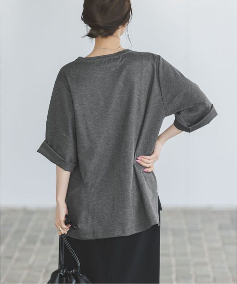NOBLE「Room no.8/ルームエイト スーピマコットンハーフスリーブTEE」|Tシャツ・カットソー|