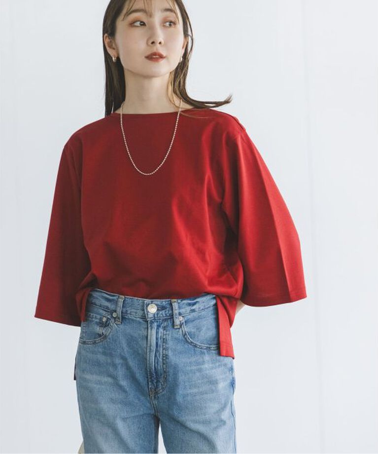 NOBLE「Room no.8/ルームエイト スーピマコットンハーフスリーブTEE」|Tシャツ・カットソー|