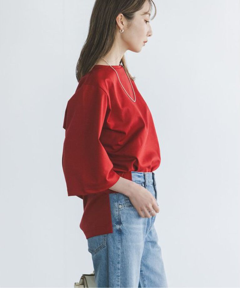 NOBLE「Room no.8/ルームエイト スーピマコットンハーフスリーブTEE」|Tシャツ・カットソー|