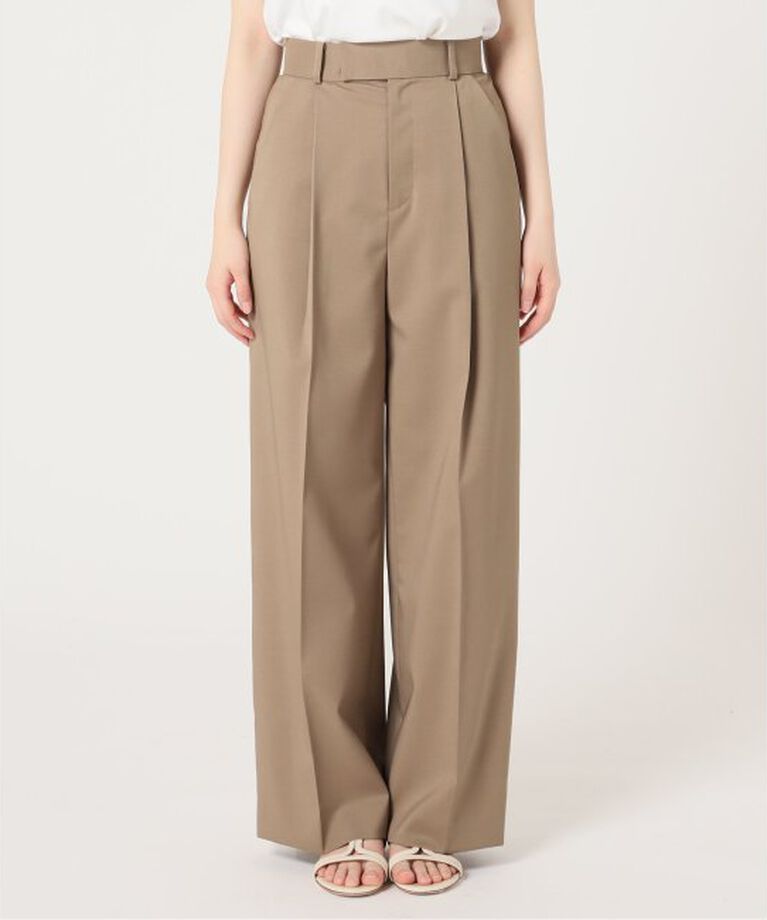 NOBLE「《追加》エステルツイルストレッチスラックスパンツ」|スラックス|