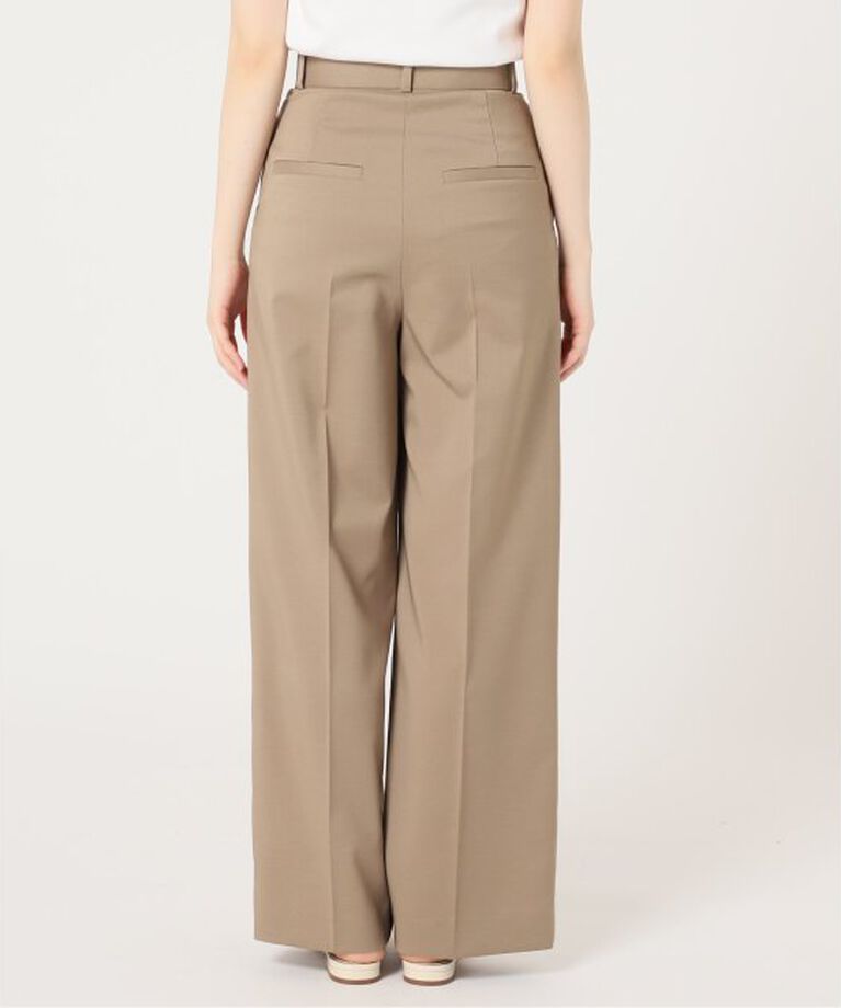NOBLE「《追加》エステルツイルストレッチスラックスパンツ」|スラックス|