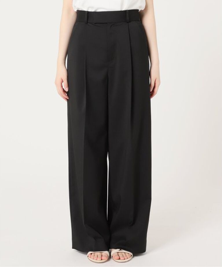 NOBLE「《追加》エステルツイルストレッチスラックスパンツ」|スラックス|
