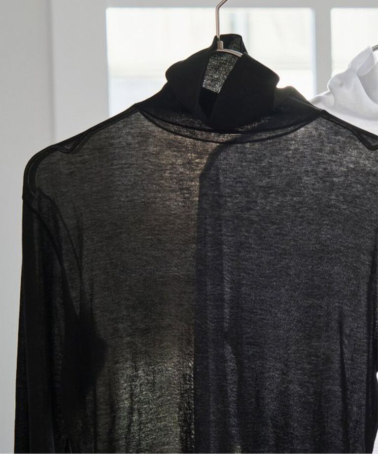 Spick and Span「シアーハイネックプルオーバー」|Tシャツ・カットソー|