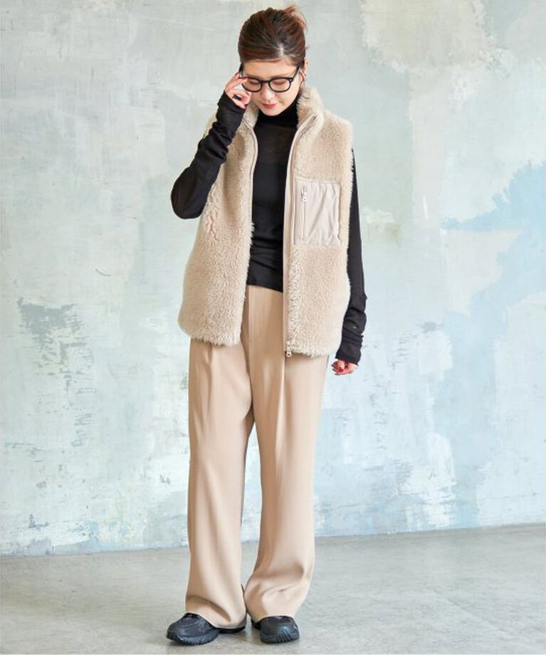Spick and Span「シアーハイネックプルオーバー」|Tシャツ・カットソー|