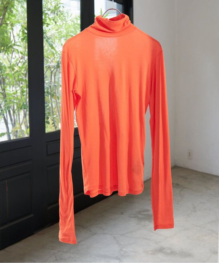 Spick and Span「シアーハイネックプルオーバー」|Tシャツ・カットソー|