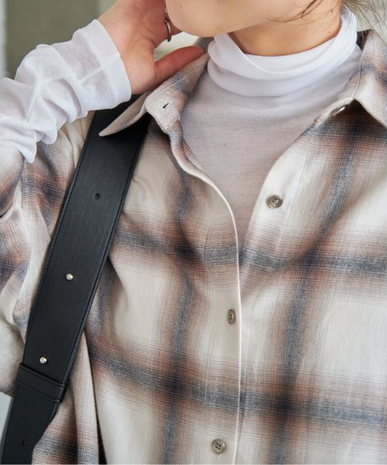 Spick and Span「シアーハイネックプルオーバー」|Tシャツ・カットソー|