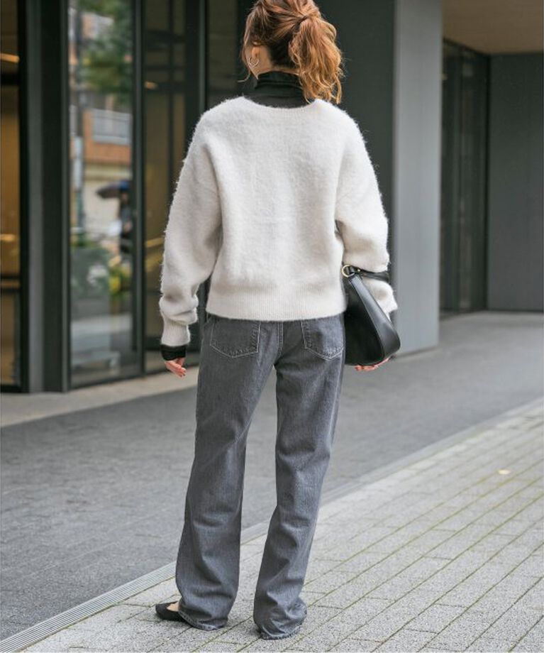 Spick and Span「シアーハイネックプルオーバー」|Tシャツ・カットソー|