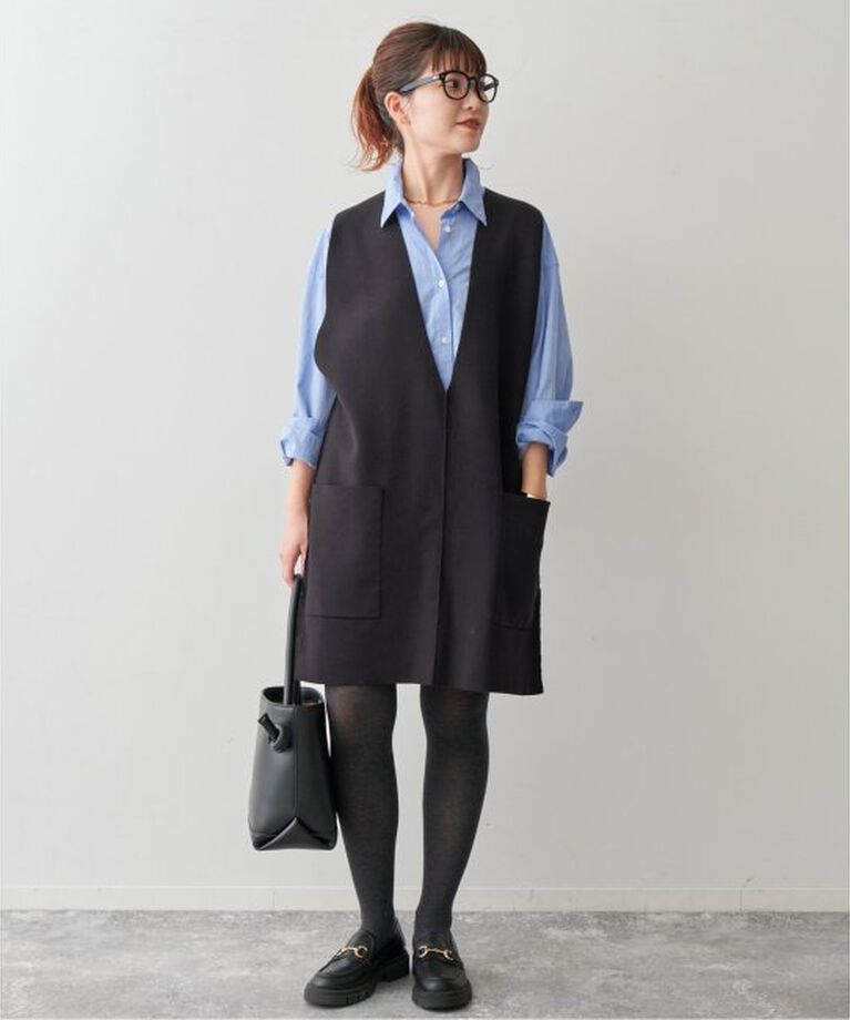 Spick and Span「《WEB限定》C/Rニットベスト」|ベスト・ジレ|