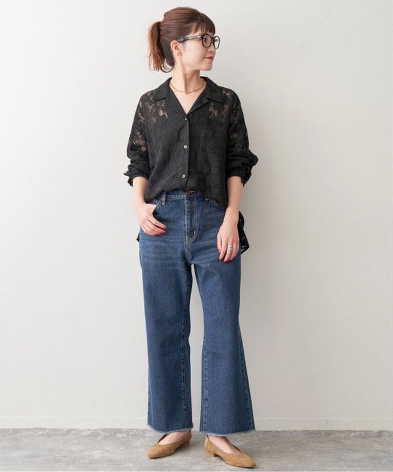 Spick and Span「5 1/2 CROPPED DENIM」|デニム|