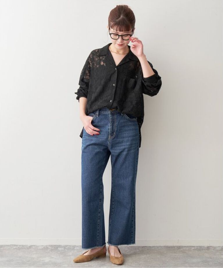 Spick and Span「5 1/2 CROPPED DENIM」|デニム|